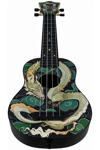 Flight TUS-Jade Dragon Укулеле Travel, подписная.