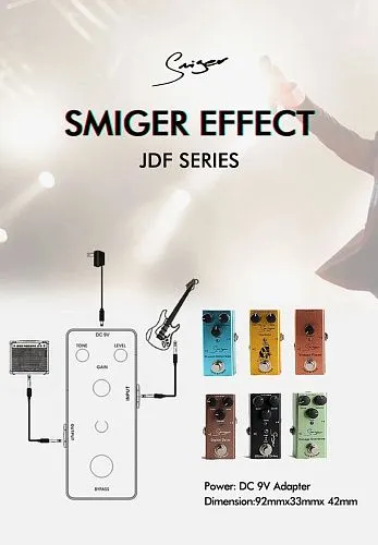 Smiger JDF-09 Tremolo Педаль эффектов.