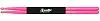 HUN 10101003033 Fluorescent Series 5A Pink Барабанные палочки, деревянный наконечник.-0