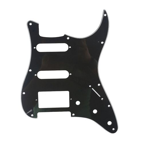 Musiclily MX0311 Защитная накладка для электрогитары, Fender Stratocaster, 3 слоя, черная.